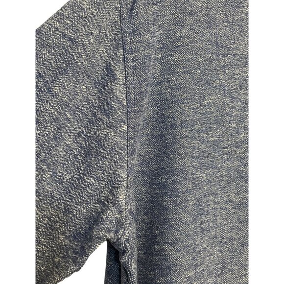 RSQ Mens Blue Long Sleeve Button-Down Shirt XXL 100% Cotton office casual comfy - Picture 7 of 16